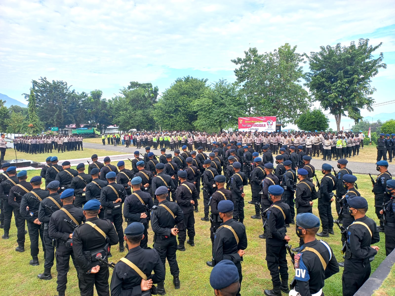 Apel Kesiapan Hari Lahir Pancasila di Kabupaten Ende Yang Akan Dipimpin Presiden Jokowi