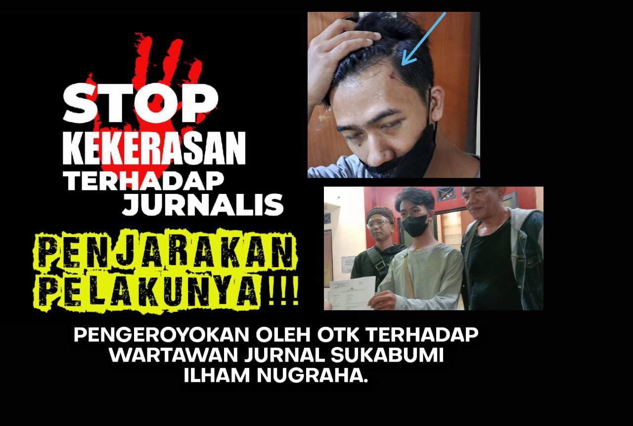 Wartawan Jurnal Sukabumi Dipukuli OTK di Palabuhanratu