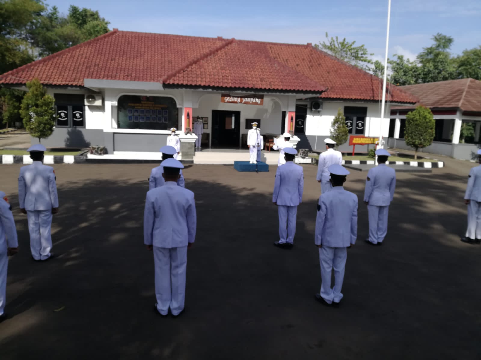 Puslatpur Marinir-6 Antralina Gelar Upacara Peringati Hari Kesaktian Pancasila 2022