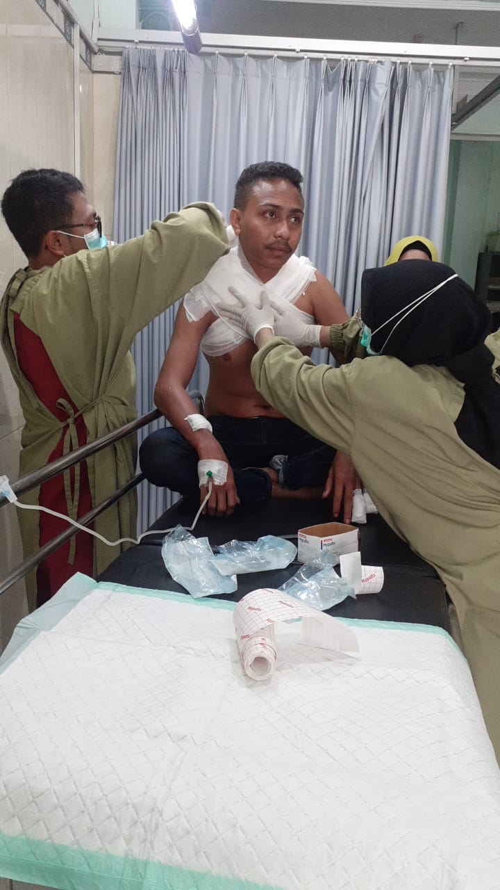 Mahasiswa MALAKA, Kampus Swasta UNITRI Malang Jadi Korban Bacok, Pelaku Inisial R Diburu Polisi