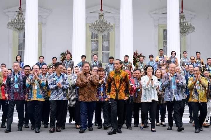 Hadiri Acara Kompas 100 CEO Forum Tahun 2022, Ini kata Presiden 
