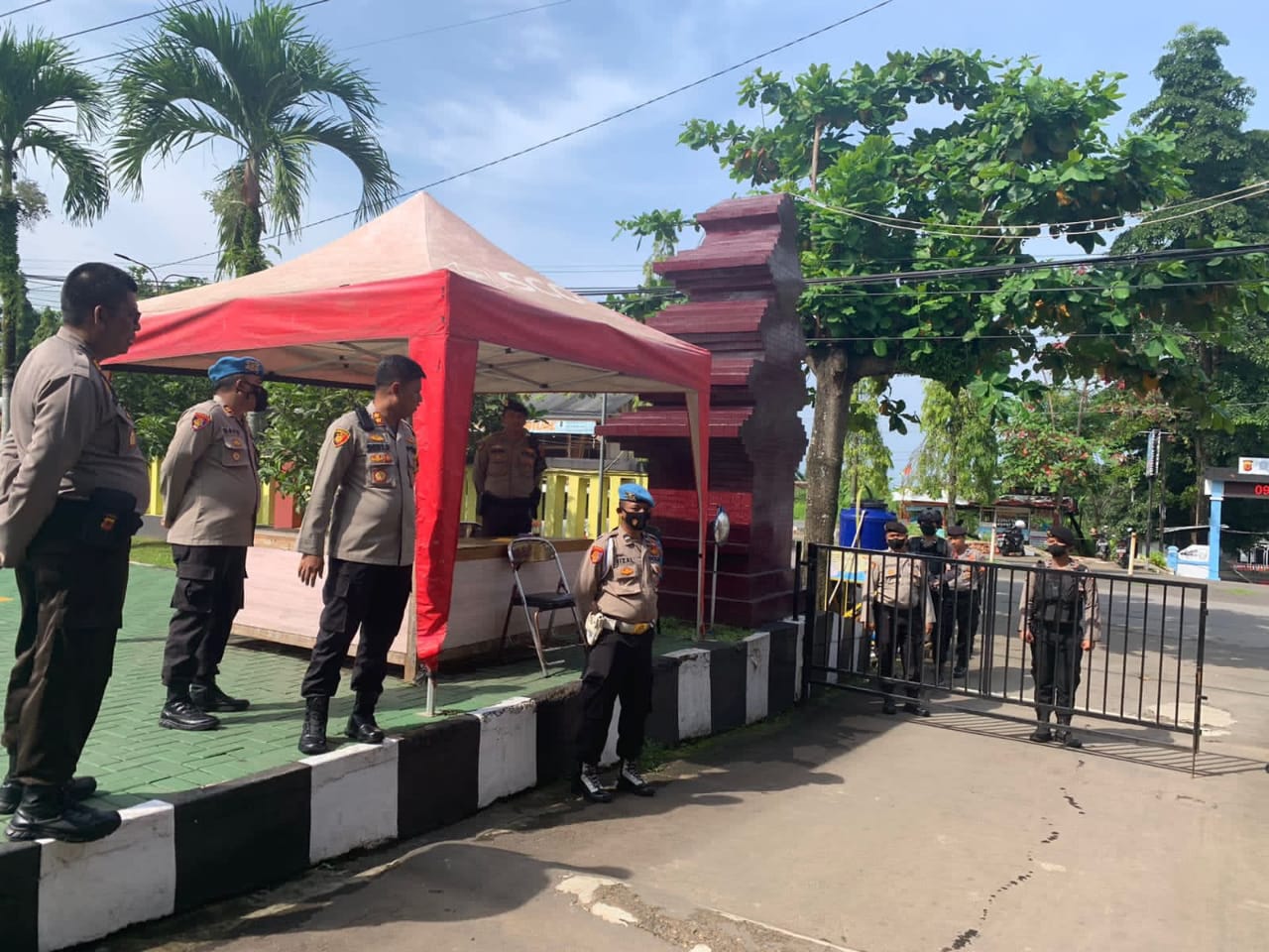 Pasca Ledakan di Bandung, Polres Sukabumi Tingkatkan Kewaspadaan dan Pengamanan Mako