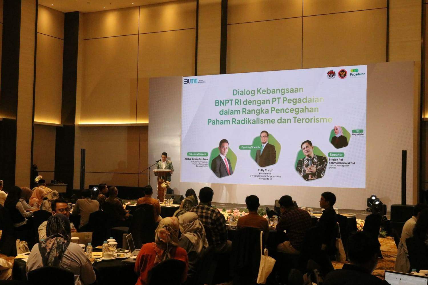 Cegah Paham Radikalisme dan Intoleran  Manajemen Peusahaan, BNPT RI- YHPB Gelar Dialog bersama PT. Pegadaian