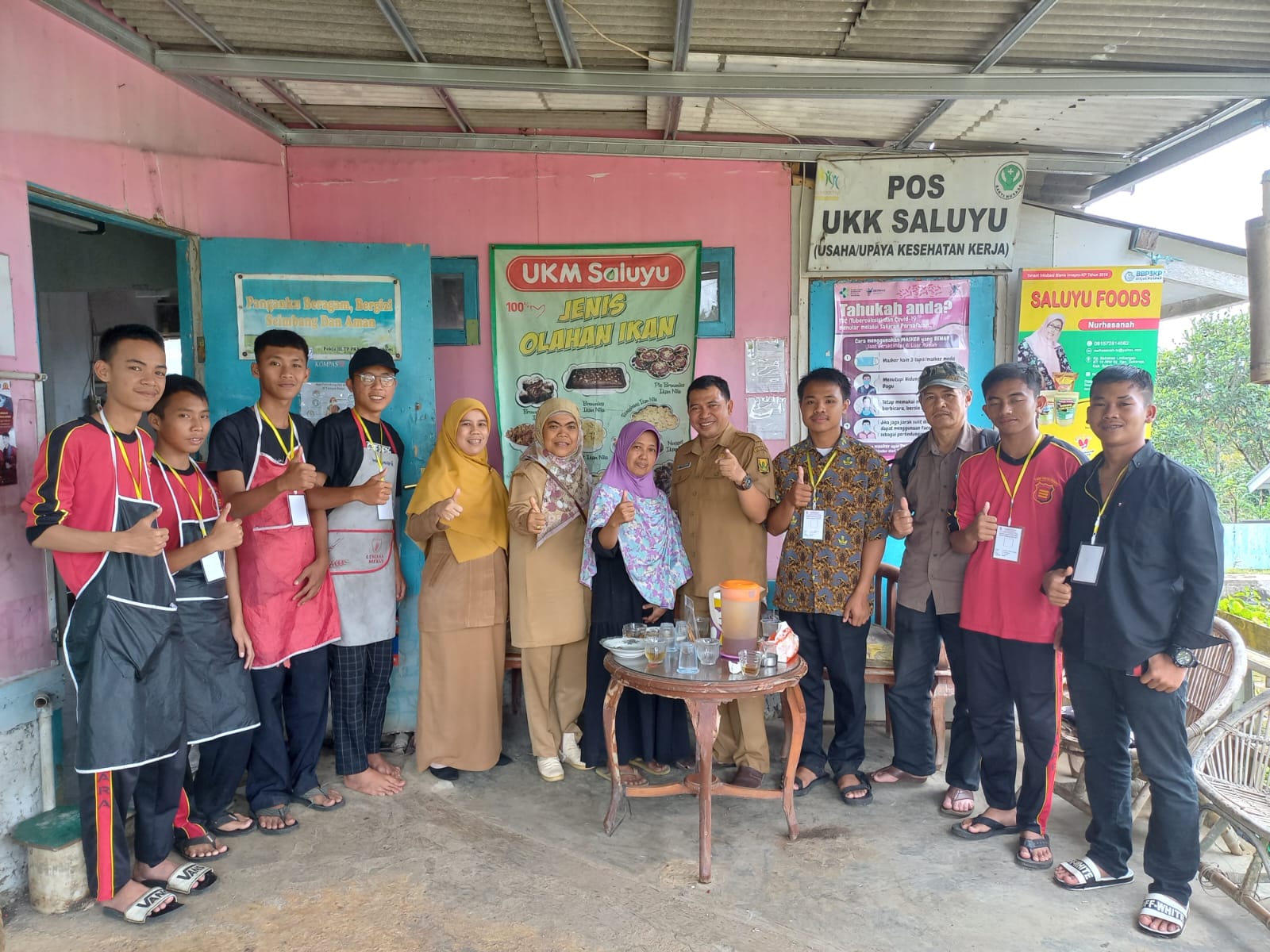 Dinas Perikanan Kabupaten Sukabumi Sambangi Dua Pokdakan di Sukaraja