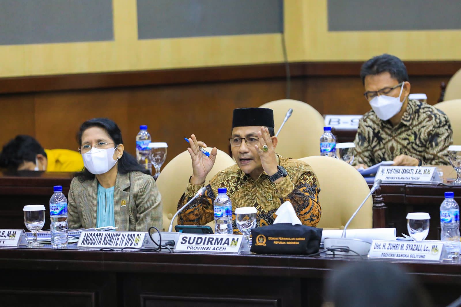 HAJI UMA SURATI BNN PUSAT TERKAIT PEMBLOKIRAN DANA AGEN BRILINK