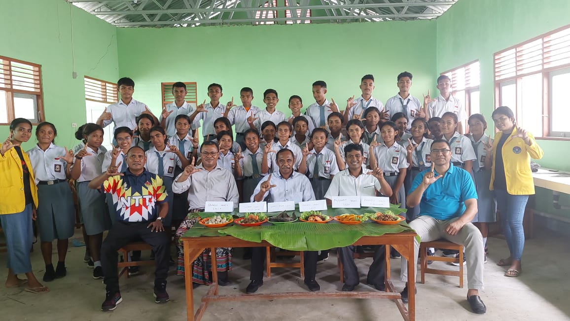 Rektor UKAW Kupang bersama Rombongan Kunjungi SMA Kristen Petra TTU