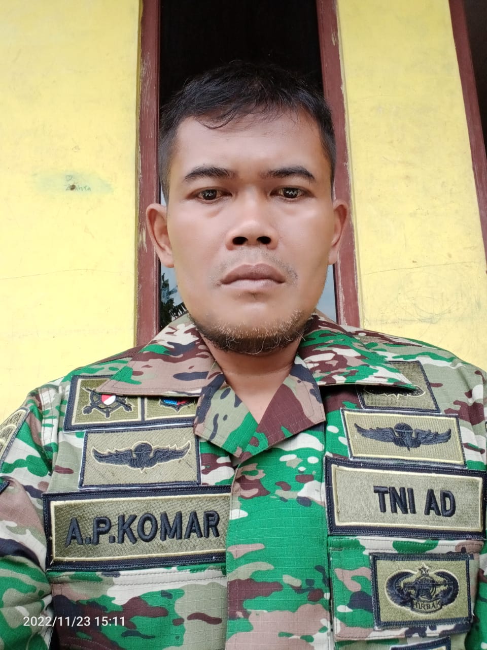 Dengan Kondisi Cacat Fisik,  Babinsa Koramil Panjalu Kodim 0613/Ciamis  Berhasil Gagalkan Pencurian Motor Milik Warga