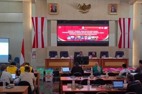 KPU Sukabumi Gelar Pleno Penghitungan Suara Untuk Dapil 1 Dan 2, Ini Daftar Nama ADPRD Beserta Jumlah Perolehan Suara