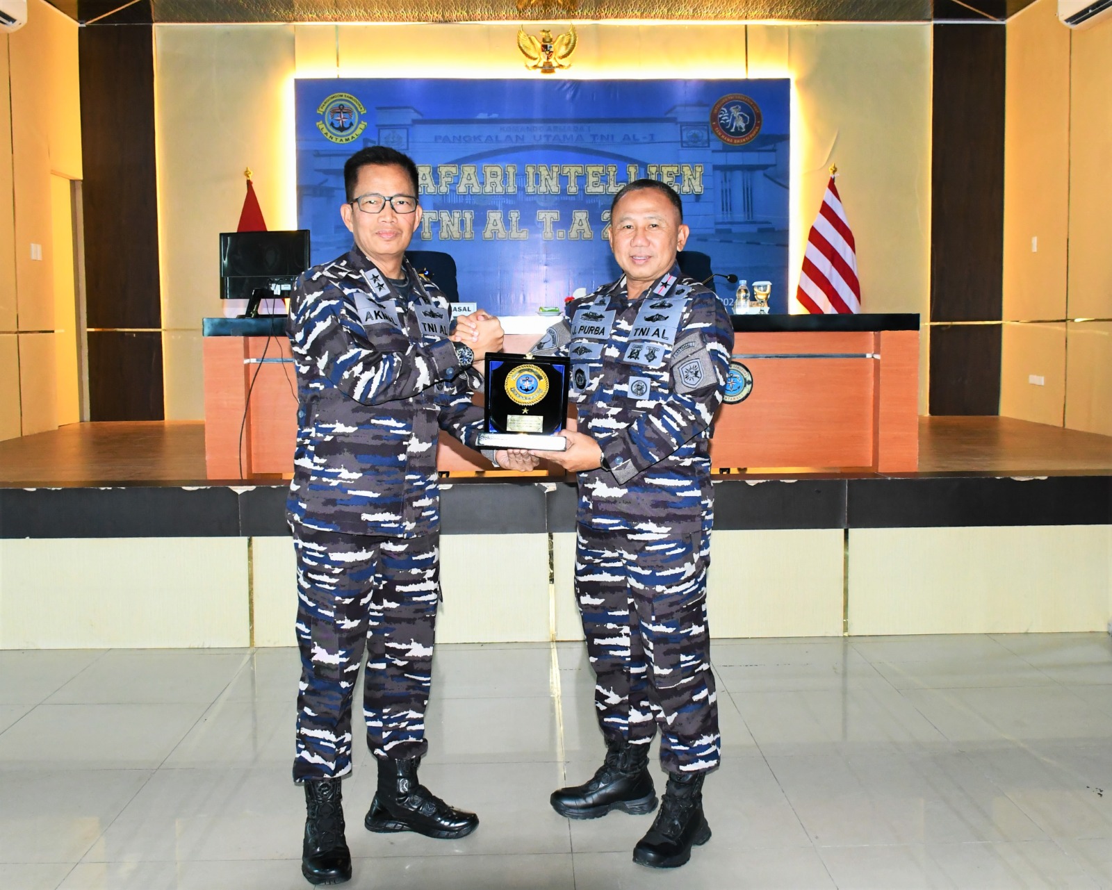 Safari Asisten Intelijen Di Mako Lantamal I Belawan, Sumatera Utara