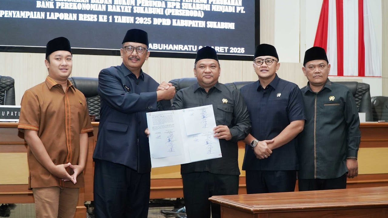 DPRD Kabupaten Sukabumi Gelar Rapat Paripurna Ke-6 Tahun Sidang 2025