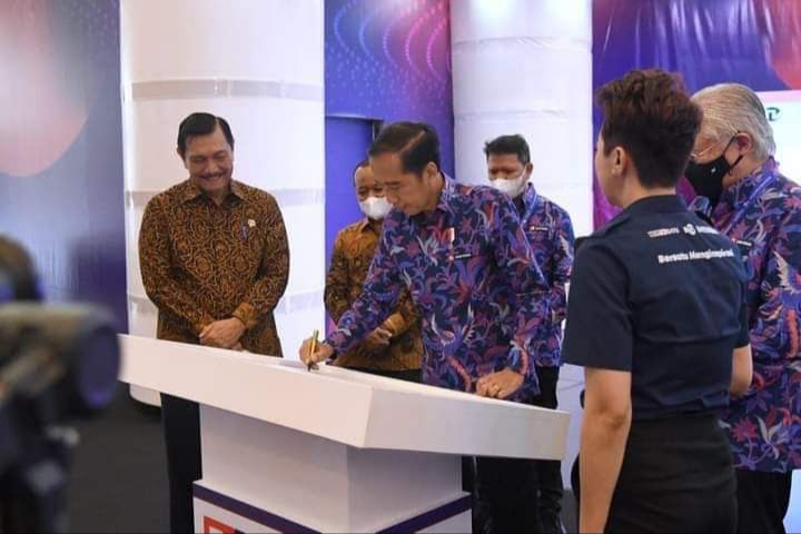 Presiden Jokowi Tekankan Pentingnya Kolaborasi UMKM dengan Usaha Besar.
