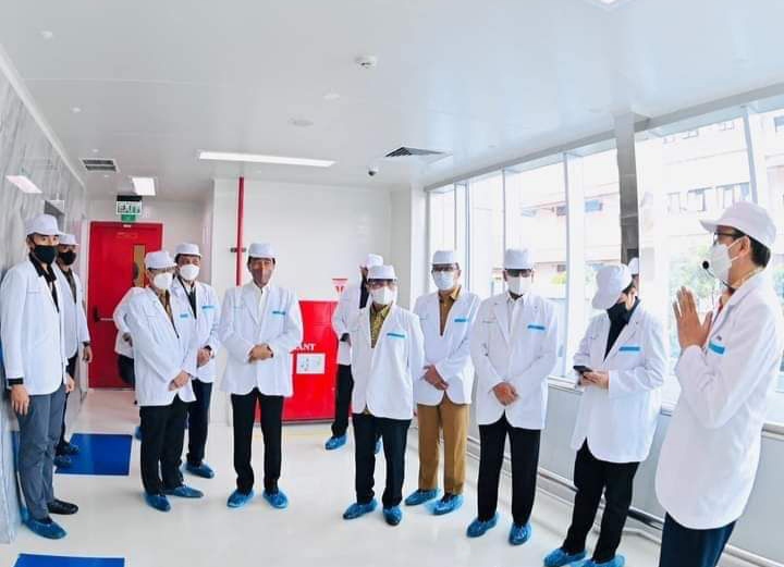 Apresiasi Anak Muda Bio Farma, Ini Kata Presiden Jokowi.