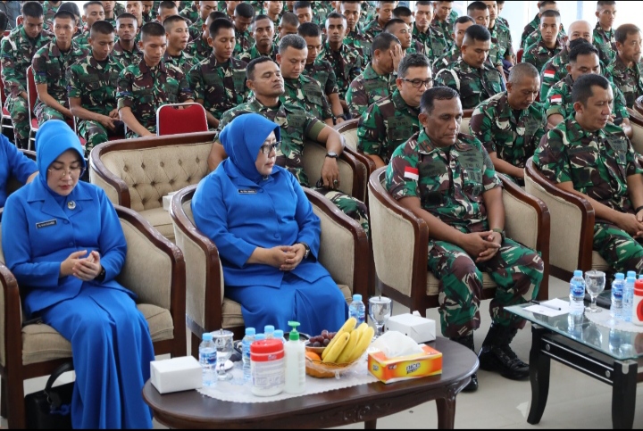 Laksamana Pertama TNI Suharto, S.H., M.Si. (Han) menghadiri Sosialisasi Bidang Keuangan.