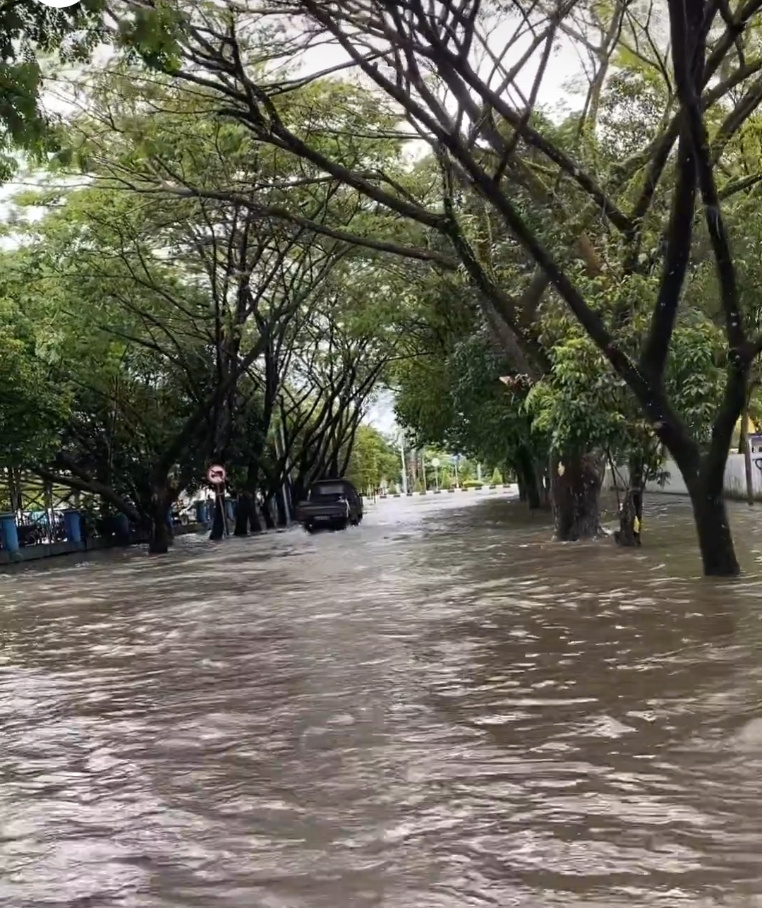 Sejumlah Wilayah Kota Pontianak Tergenang Banjir Besar  