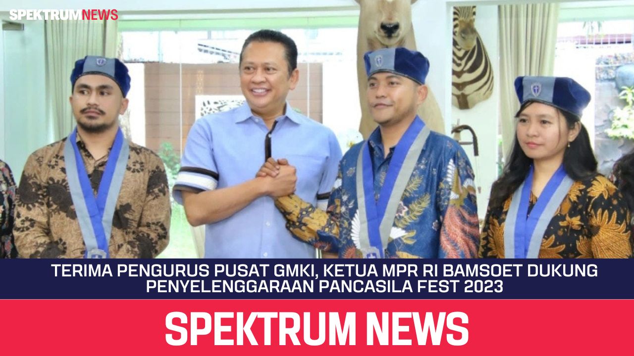 Terima Pengurus Pusat GMKI, Ketua MPR RI Bamsoet Dukung Penyelenggaraan Pancasila Fest 2023