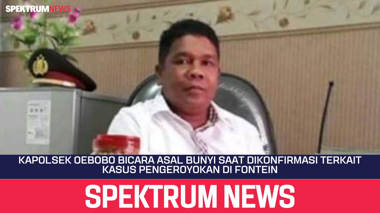 Kapolsek Oebobo Bicara Asal Bunyi saat Dikonfirmasi Terkait Kasus Pengeroyokan di Fontein