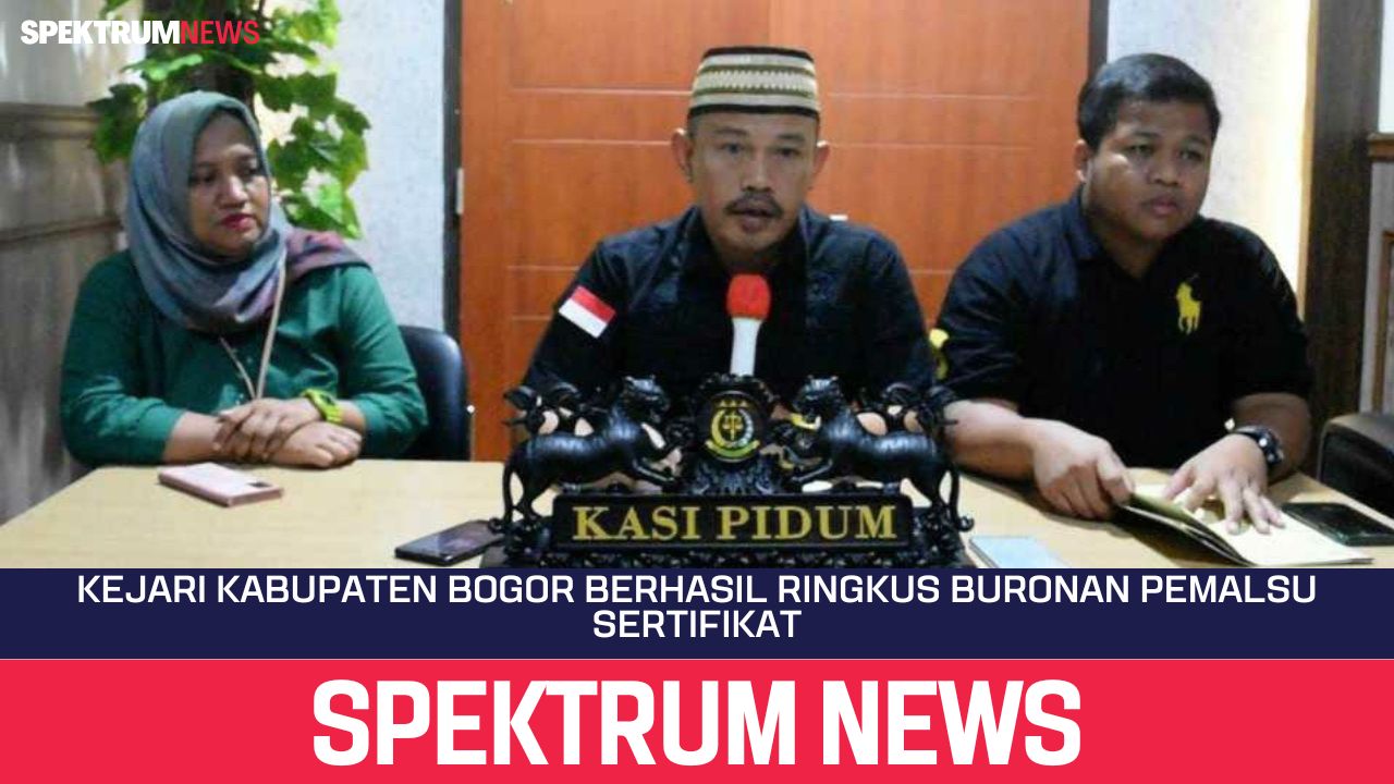 Kejari Kabupaten Bogor Berhasil Ringkus Buronan Pemalsu Sertifikat