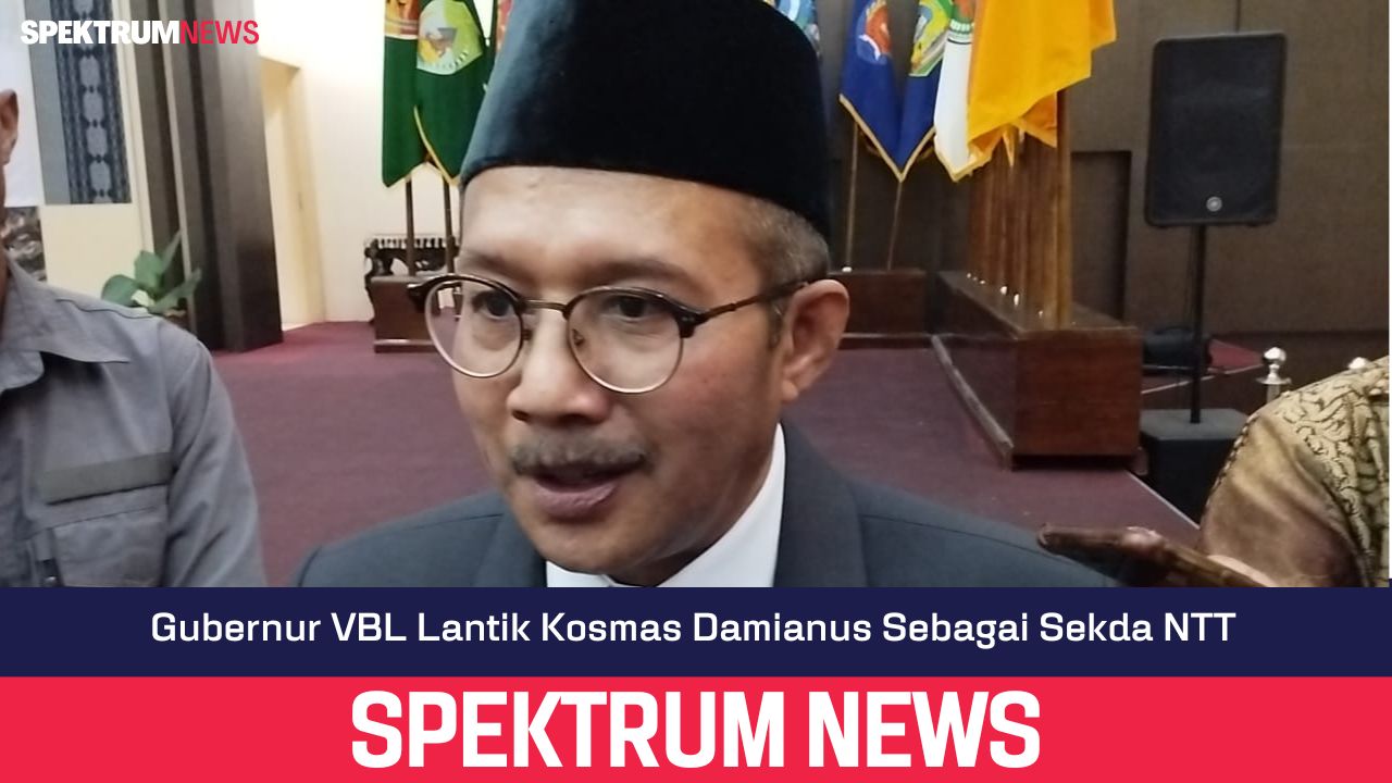 Resmi! Kosmas D. Lana Dilantik Sebagai Sekda NTT