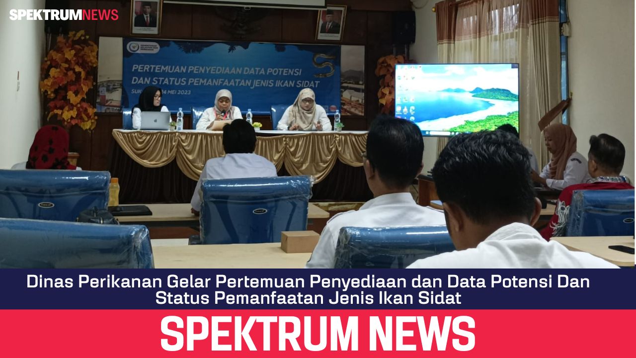 Dinas Perikanan Gelar Pertemuan Penyediaan dan Data Potensi Dan Status Pemanfaatan Jenis Ikan Sidat