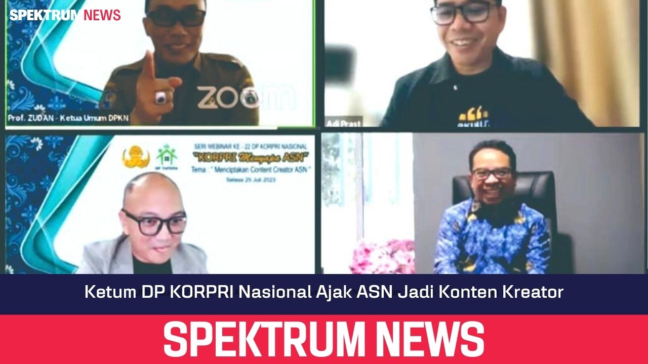 Ketum DP KORPRI Nasional Ajak ASN Jadi Konten Kreator