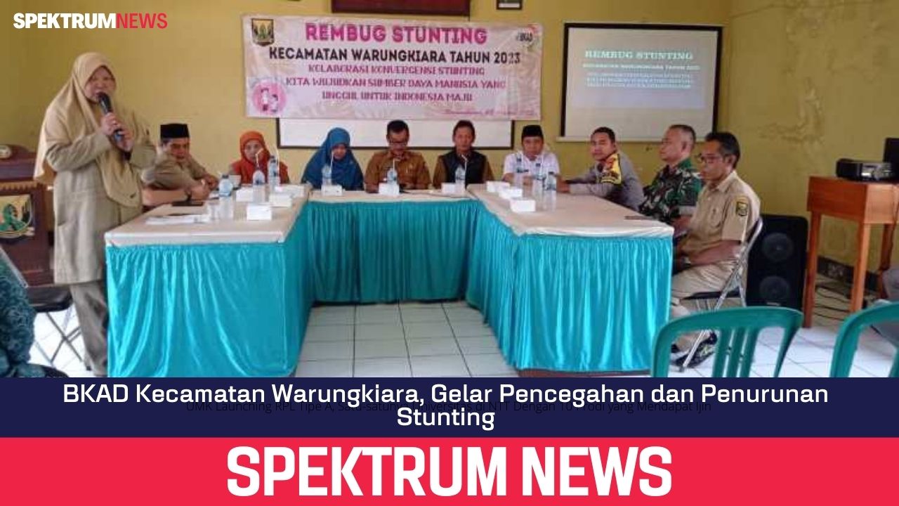 BKAD Kecamatan Warungkiara, Gelar Pencegahan dan Penurunan Stunting